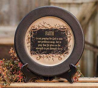 Faith & Vine Plate - The Fox Decor